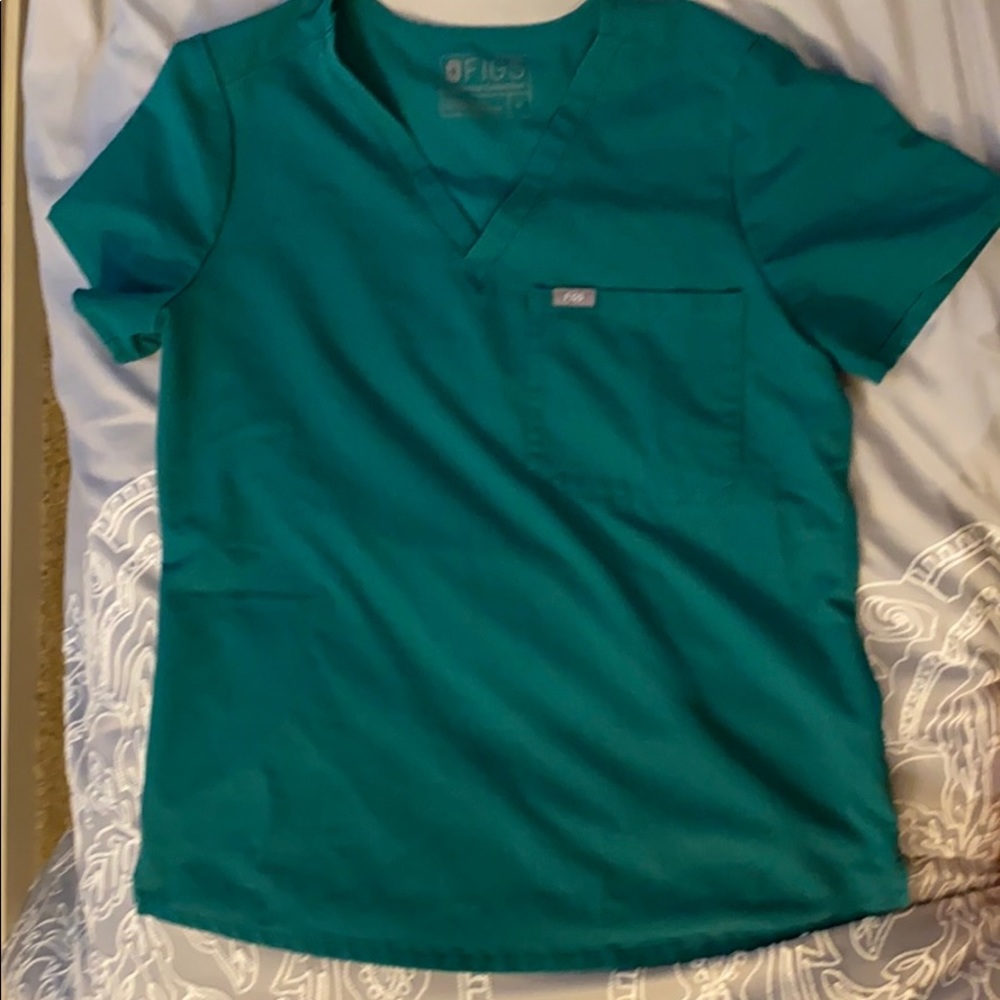 FIGS! Green medium top and tall medium pants